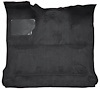Molded Cut Pile Interior Carpet Fits Select 1980-1986 Ford Trucks [Reg. Cab, Low Tunnel, OE-Style Jute Backing, Graphite] - image 1