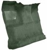 Molded Cut Pile Interior Carpet Fits Select 1980-1986 Ford Trucks [Reg. Cab, Low Tunnel, Mass Backing, Sage Green] - image 2