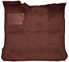 Molded Cut Pile Interior Carpet Fits Select 1980-1986 Ford Trucks [Reg. Cab, Low Tunnel, Mass Backing, Maple/Canyon] - image 1