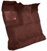 Molded Cut Pile Interior Carpet Fits Select 1980-1986 Ford Trucks [Reg. Cab, Low Tunnel, Mass Backing, Maple/Canyon] - image 2