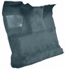 Molded Cut Pile Interior Carpet Fits Select 1980-1986 Ford Trucks [Reg. Cab, Low Tunnel, Mass Backing, Crystal Blue] - image 2