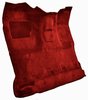 Molded Cut Pile Interior Carpet Fits Select 1980-1986 Ford Trucks [Reg. Cab, High Tunnel, OE-Style Jute Backing, Black] - image 2