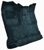 Molded Cut Pile Interior Carpet Fits Select 1980-1986 Ford Trucks [Reg. Cab, High Tunnel, OE-Style Jute Backing, Regatta Blue] - image 2