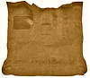Molded Cut Pile Interior Carpet Fits Select 1980-1986 Ford Trucks [Reg. Cab, High Tunnel, Mass Backing, Chamoise] - image 1