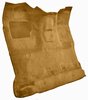 Molded Cut Pile Interior Carpet Fits Select 1980-1986 Ford Trucks [Reg. Cab, High Tunnel, Mass Backing, Chamoise] - image 2