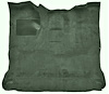 Molded Cut Pile Interior Carpet Fits Select 1980-1986 Ford Trucks [Reg. Cab, High Tunnel, Mass Backing, Sage Green] - image 1