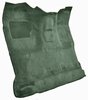 Molded Cut Pile Interior Carpet Fits Select 1980-1986 Ford Trucks [Reg. Cab, High Tunnel, Mass Backing, Sage Green] - image 2