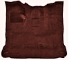 Molded Cut Pile Interior Carpet Fits Select 1980-1986 Ford Trucks [Reg. Cab, High Tunnel, Mass Backing, Maple/Canyon] - image 1