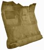 Molded Cut Pile Interior Carpet Fits Select 1980-1986 Ford Trucks [Reg. Cab, High Tunnel, Mass Backing, Gold] - image 2