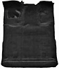Molded Cut Pile Interior Carpet Fits Select 1980-1997 Ford Trucks [Extended Cab, Low Tunnel, OE-Style Jute Backing, Black] - image 1