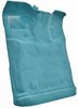 Molded Cut Pile Interior Carpet Fits Select 1980-1997 Ford Trucks [Extended Cab, Low Tunnel, OE-Style Jute Backing, Blue] - image 2