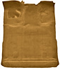 Molded Cut Pile Interior Carpet Fits Select 1980-1997 Ford Trucks [Extended Cab, Low Tunnel, OE-Style Jute Backing, Chamoise] - image 1