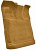 Molded Cut Pile Interior Carpet Fits Select 1980-1997 Ford Trucks [Extended Cab, Low Tunnel, OE-Style Jute Backing, Chamoise] - image 2