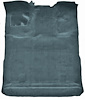 Molded Cut Pile Interior Carpet Fits Select 1980-1997 Ford Trucks [Extended Cab, Low Tunnel, OE Jute Backing, Crystal Blue] - image 1