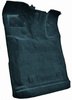 Molded Cut Pile Interior Carpet Fits Select 1980-1997 Ford Trucks [Extended Cab, Low Tunnel, OE Jute Backing, Regatta Blue] - image 2