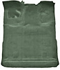 Molded Cut Pile Interior Carpet Fits Select 1980-1997 Ford Trucks [Extended Cab, Low Tunnel, Mass Backing, Sage Green] - image 1