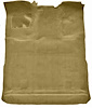 Molded Cut Pile Interior Carpet Fits Select 1980-1997 Ford Trucks [Extended Cab, Low Tunnel, Mass Backing, Gold] - image 1