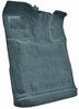Molded Cut Pile Interior Carpet Fits Select 1980-1997 Ford Trucks [Extended Cab, Low Tunnel, Mass Backing, Crystal Blue] - image 2