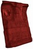 Molded Cut Pile Interior Carpet Fits Select 1980-1997 Ford Trucks [Extended Cab, High Tunnel, OE-Style Jute Backing, Red] - image 2