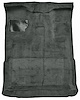 Molded Cut Pile Interior Carpet Fits Select 1980-1997 Ford Trucks [Extended Cab, High Tunnel, Mass Backing, Dark Gray] - image 1