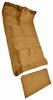 Molded Cut Pile Interior Carpet Fits Select 1987-1997 Ford Trucks [Crew Cab, Low Tunnel, Gasoline, Mass Backing, Chamoise] - image 2