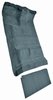 Molded Cut Pile Interior Carpet Fits Select 1987-1997 Ford Trucks [Crew Cab, Low Tunnel, Gasoline, Mass Backing, Crystal Blue] - image 2