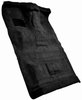 Molded Cut Pile Interior Carpet Fits Select 1987-1997 Ford Trucks [Crew Cab, Low Tunnel, Diesel, OE Jute Backing, Black] - image 2