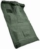 Molded Cut Pile Interior Carpet Fits Select 1987-1997 Ford Trucks [Crew Cab, Low Tunnel, Diesel, OE Jute Backing, Sage Green] - image 2
