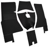 Cut and Sewn Tuxedo Interior Carpet for 1959-1960 Chevrolet Corvette [Mass Backing, Olive Black] - image 2