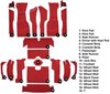 Cut and Sewn Loop Interior Carpet for 1963 Chevrolet Corvette Convertible [Without Tool Box Cut, No Backing, Black] - image 4