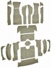 Cut and Sewn Loop Interior Carpet for 1963 Chevrolet Corvette Convertible [Without Tool Box Cut, No Backing, Silver] - image 2