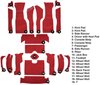 Cut and Sewn Loop Interior Carpet for 1963 Chevrolet Corvette Convertible [Without Tool Box Cut, Foam Backing, Silver] - image 4