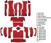 Cut and Sewn Loop Interior Carpet for 1964 Chevrolet Corvette Convertible [Foam Backing, Silver] - image 4