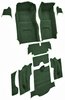 Molded Loop Interior Carpet for 1965 Chevrolet Corvette Coupe [OE-Style Backing, Dark Green] - image 2
