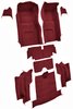 Molded Loop Interior Carpet for 1965-1966 Chevrolet Corvette Convertible [OE-Style Backing, Maroon] - image 2