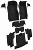 Molded Loop Interior Carpet for 1965-1966 Chevrolet Corvette Convertible [Mass Backing, Black] - image 2