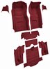 Molded Loop Interior Carpet for 1966 Chevrolet Corvette Coupe [OE-Style Backing, Maroon] - image 2