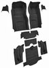Molded Loop Interior Carpet for 1966 Chevrolet Corvette Coupe [Mass Backing, Black] - image 2
