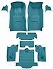 Molded Loop Interior Carpet for 1967 Chevrolet Corvette Coupe [OE-Style Backing, Medium Blue] - image 1
