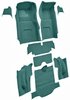 Molded Loop Interior Carpet for 1967 Chevrolet Corvette Coupe [Mass Backing, Teal] - image 2
