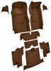 Molded Loop Interior Carpet for 1967 Chevrolet Corvette Convertible [Mass Backing, Dark Saddle] - image 2