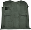 Molded Cut Pile Interior Carpet for 1994-2004 Ford Mustang Coupe/Convertible [OE-Style Jute Backing, Dove Gray] - image 1