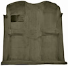 Molded Cut Pile Interior Carpet for 1994-2004 Ford Mustang Coupe/Convertible [OE-Style Jute Backing, Sandalwood] - image 1