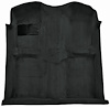 Molded Cut Pile Interior Carpet for 1994-2004 Ford Mustang Coupe/Convertible [Mass Backing, Ebony] - image 1