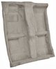 Molded Cut Pile Interior Carpet for 2005-2009 Ford Mustang Coupe/Convertible [OE-Style Jute Backing, Medium Gray/Pewter] - image 2