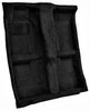 Molded Cut Pile Interior Carpet for 2005-2009 Ford Mustang Coupe/Convertible [Mass Backing, Black] - image 2