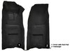 Molded Loop Front Interior Carpet for 1968 Chevrolet Corvette Coupe and Roadster [Automatic, OE-Style Jute Backing, Black] - image 4