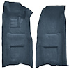 Molded Loop Front Interior Carpet for 1968 Chevrolet Corvette Coupe and Roadster [Automatic, Mass Backing, Dark Blue] - image 1