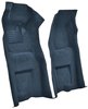 Molded Loop Front Interior Carpet for 1968 Chevrolet Corvette Coupe and Roadster [Automatic, Mass Backing, Dark Blue] - image 2