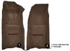 Molded Loop Front Interior Carpet for 1968 Chevrolet Corvette Coupe and Roadster [Automatic, Mass Backing, Dark Brown] - image 4